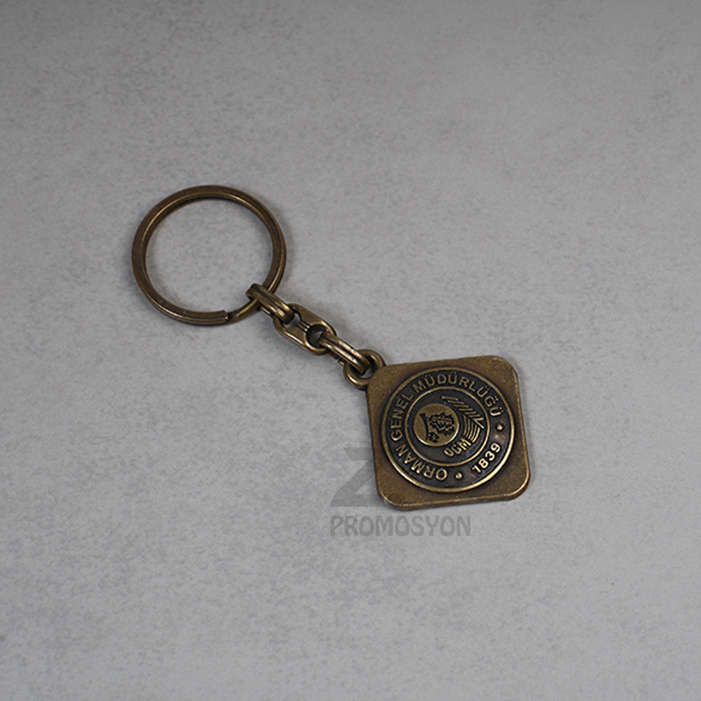 Renksiz Döküm Anahtarlık 5