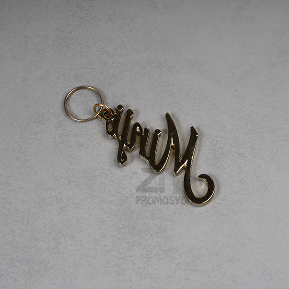 Renksiz Döküm Anahtarlık 9