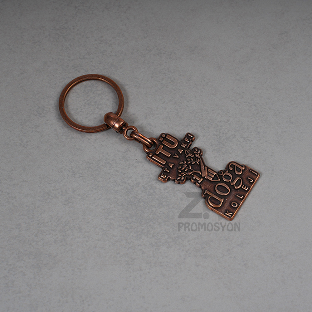 Renksiz Döküm Anahtarlık 18