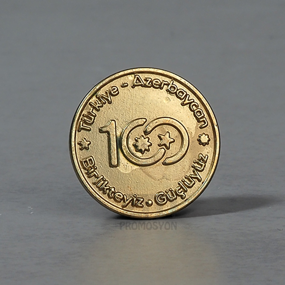 Renksiz Döküm Rozet 2