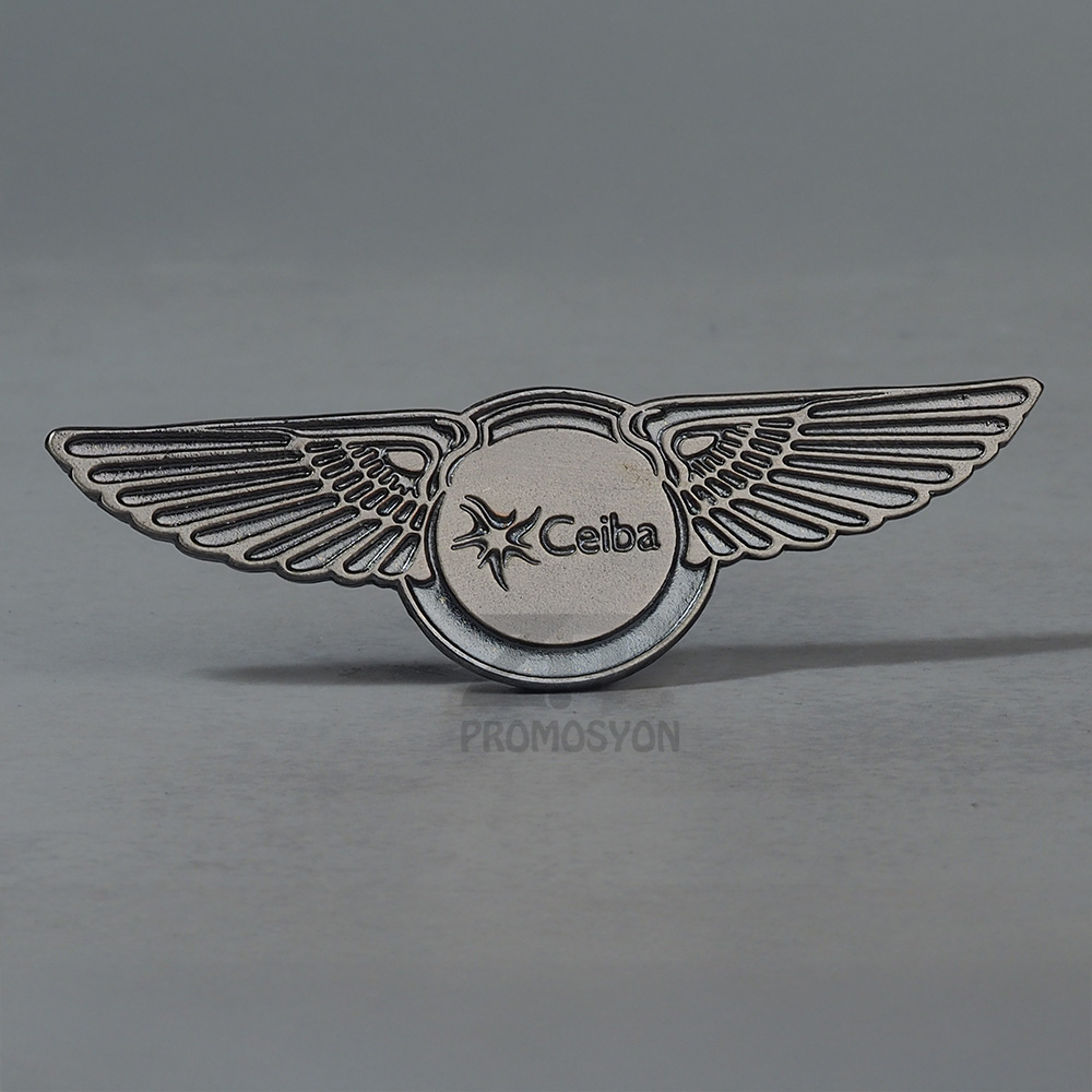 Renksiz Döküm Rozet 10