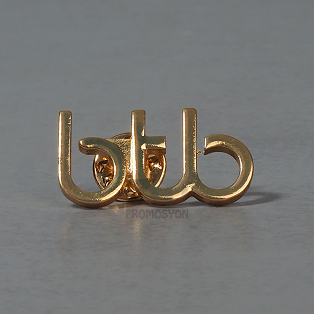 Renksiz Döküm Rozet 14