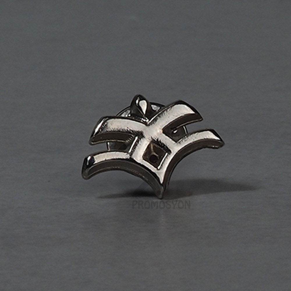 Renksiz Döküm Rozet 25