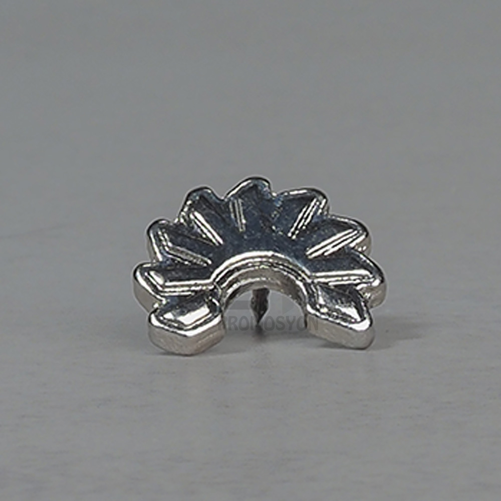 Renksiz Döküm Rozet 38