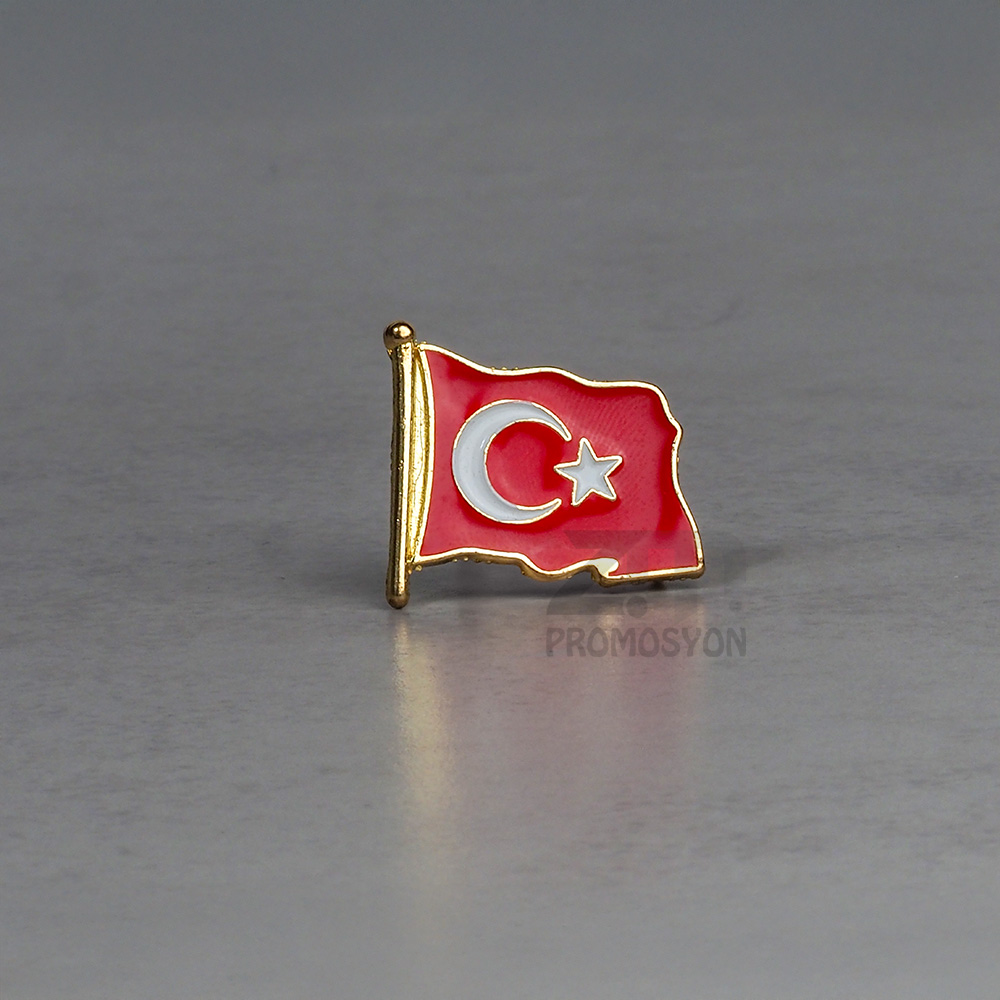 Atatürk ve Bayrak Rozet 4