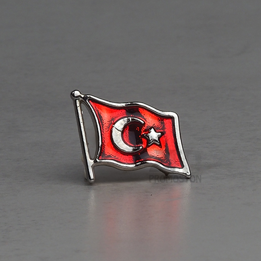 Atatürk ve Bayrak Rozet 6