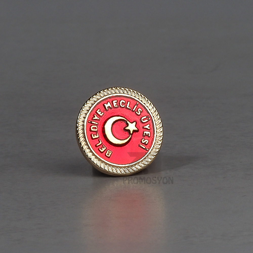 Atatürk ve Bayrak Rozet 10