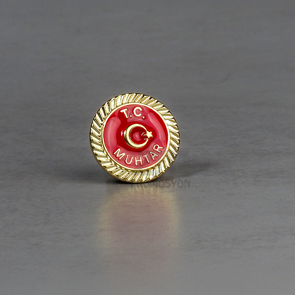 Atatürk ve Bayrak Rozet 11