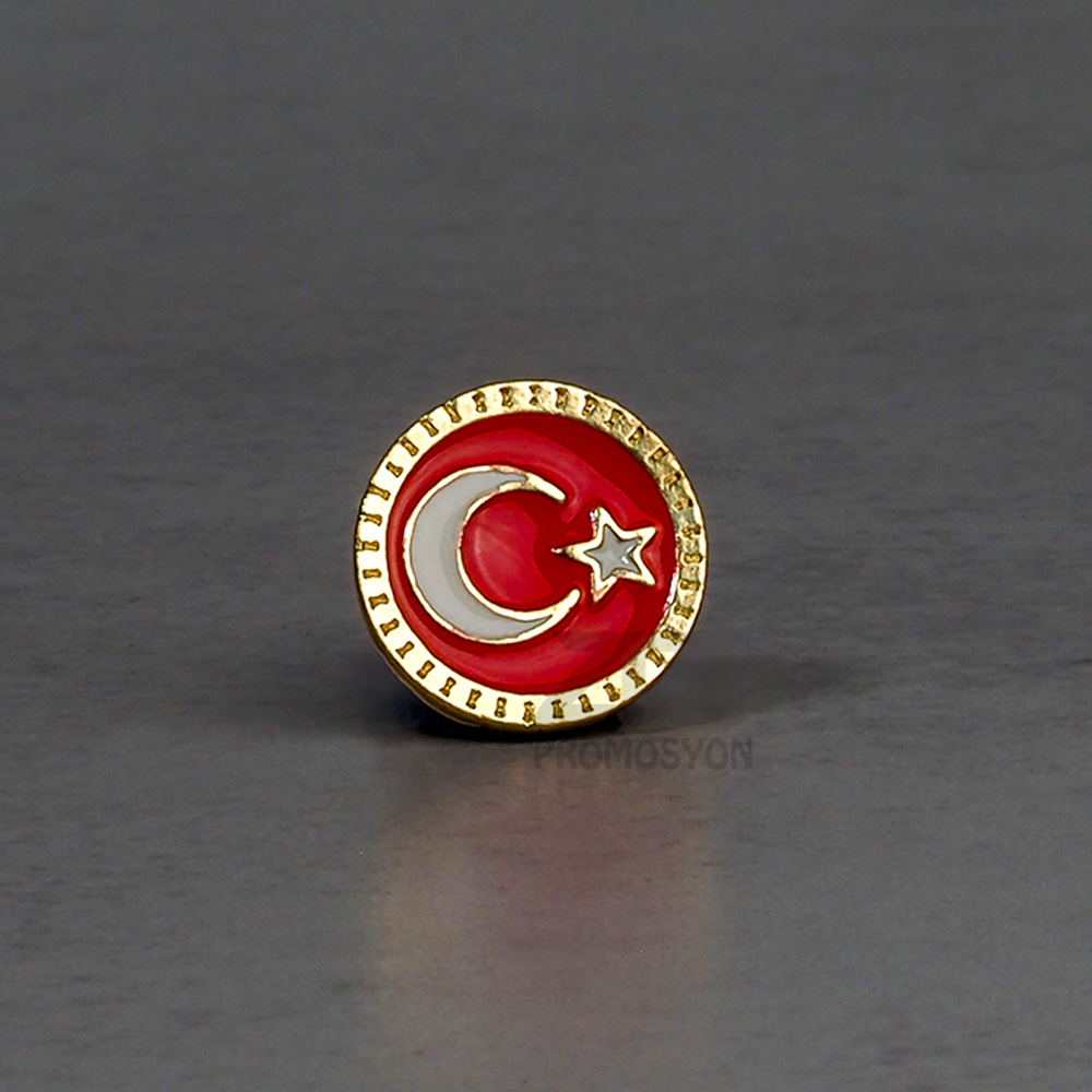 Atatürk ve Bayrak Rozet 13