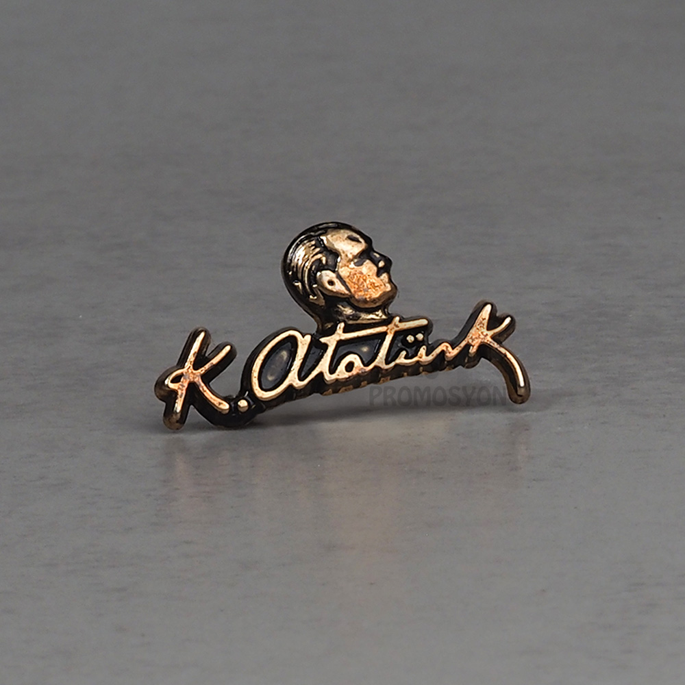 Atatürk ve Bayrak Rozet 25