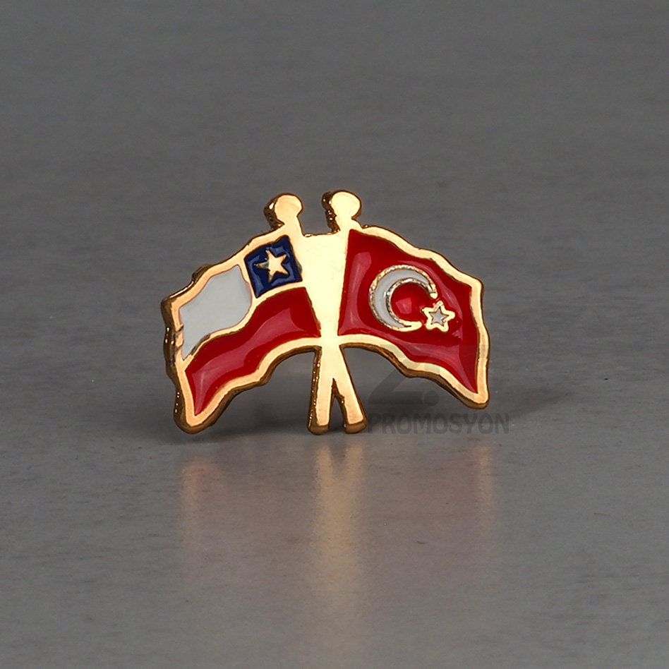 Atatürk ve Bayrak Rozet 35