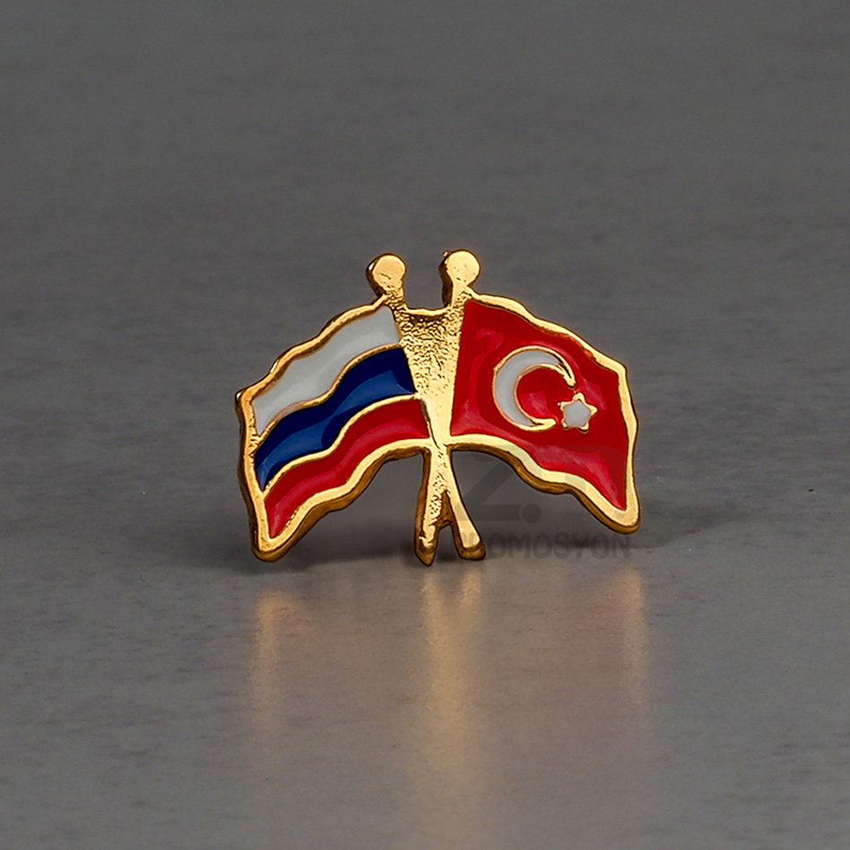 Atatürk ve Bayrak Rozet 38