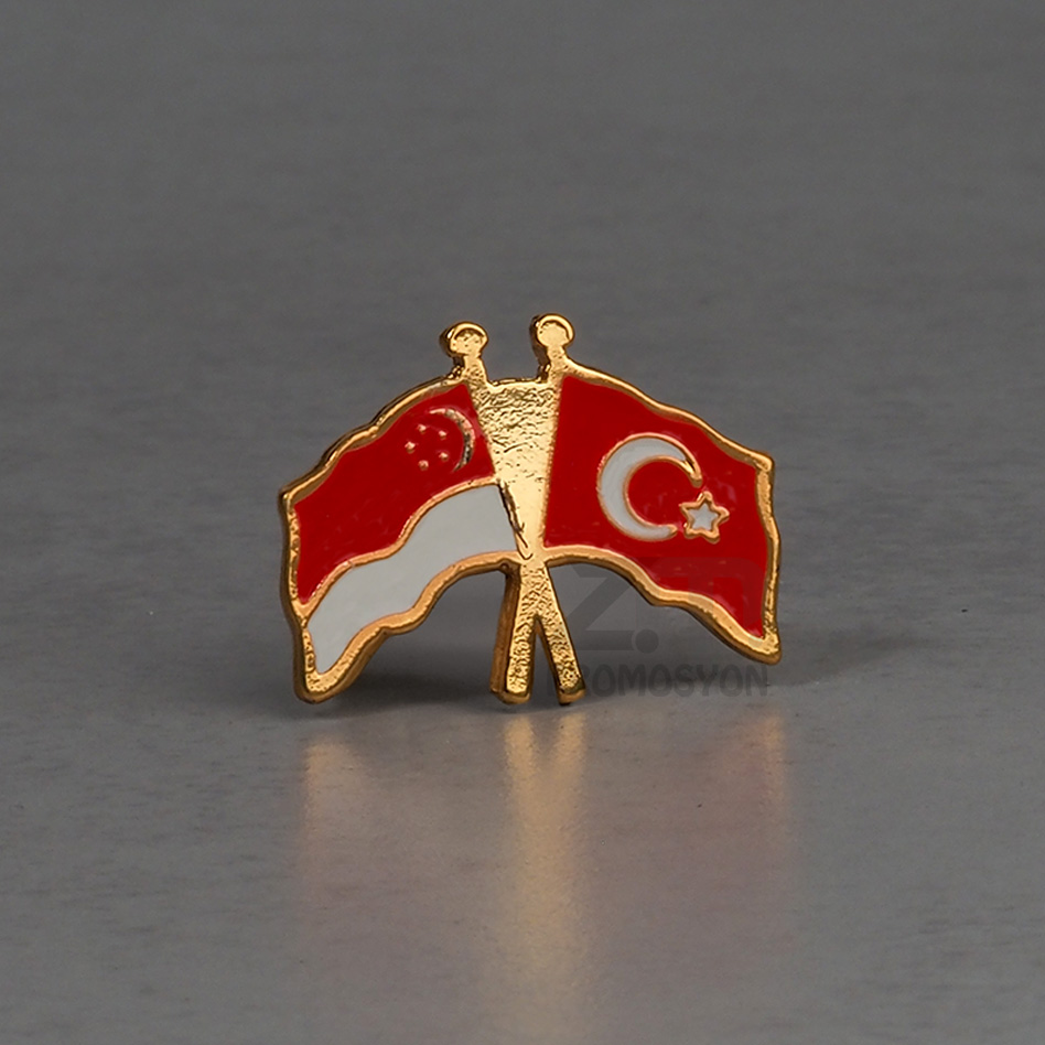 Atatürk ve Bayrak Rozet 41