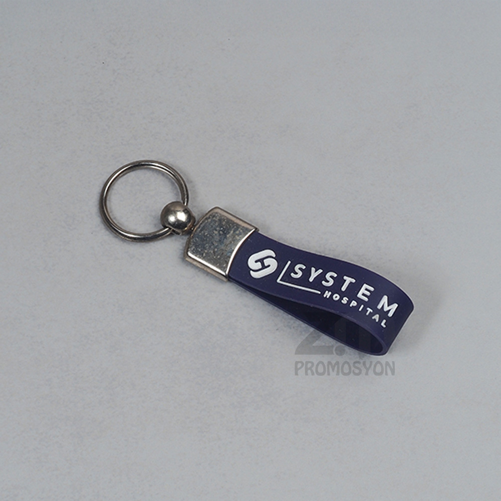 Kauçuk Silikon Anahtarlık 11