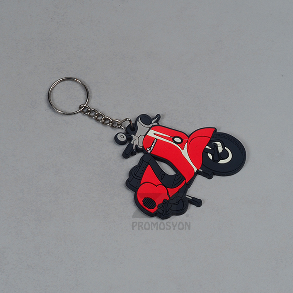 Kauçuk Silikon Anahtarlık 12