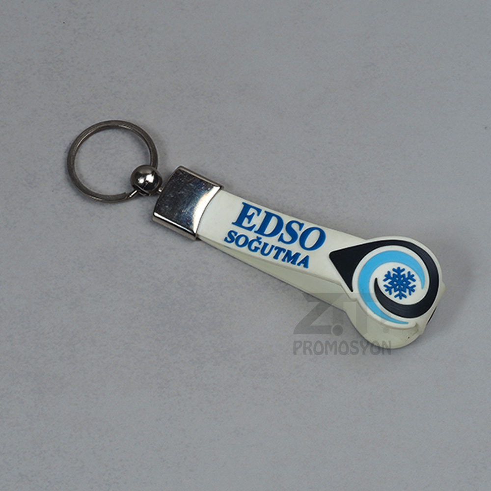 Kauçuk Silikon Anahtarlık 14