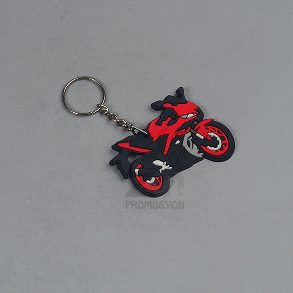 Kauçuk Silikon Anahtarlık 18