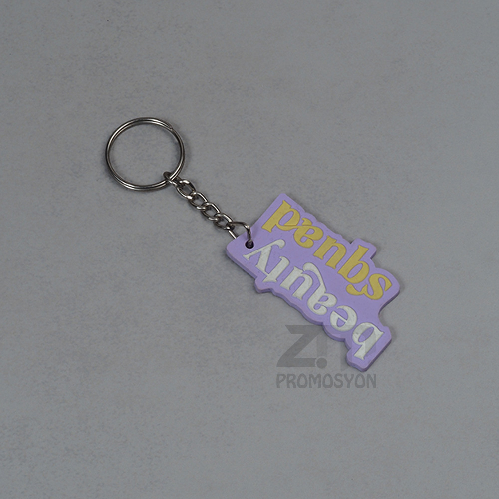 Kauçuk Silikon Anahtarlık 20