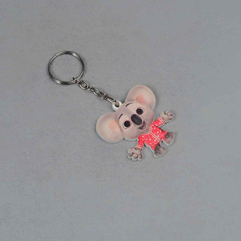 Kauçuk Silikon Anahtarlık 22