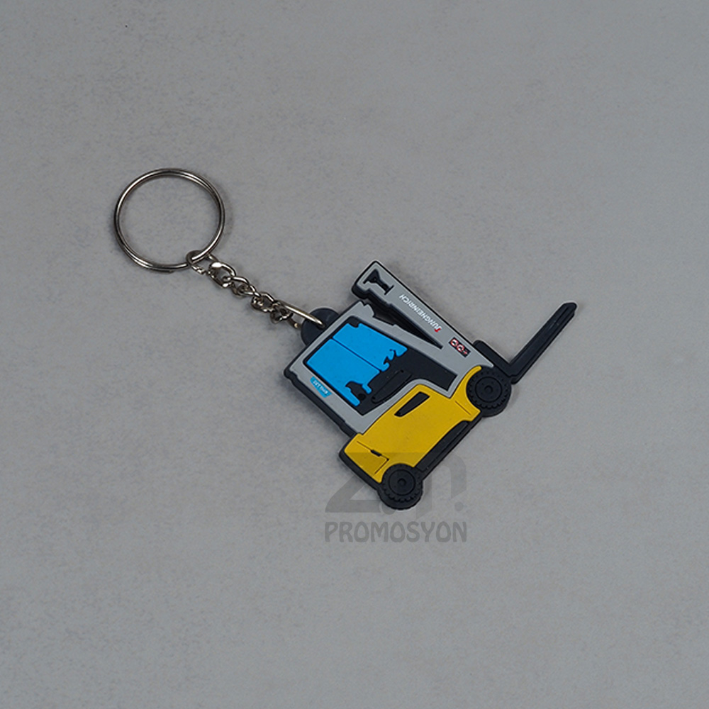 Kauçuk Silikon Anahtarlık 25