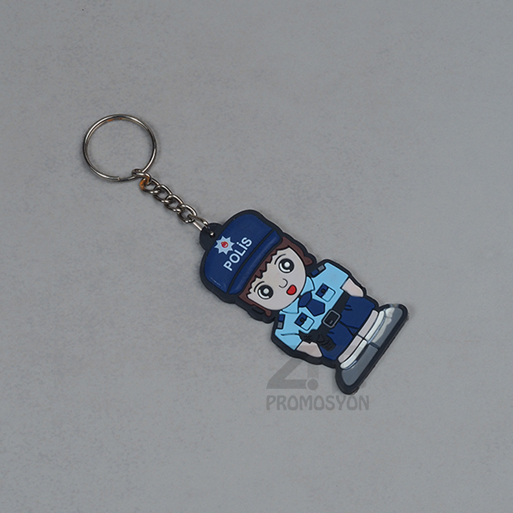 Kauçuk Silikon Anahtarlık 28