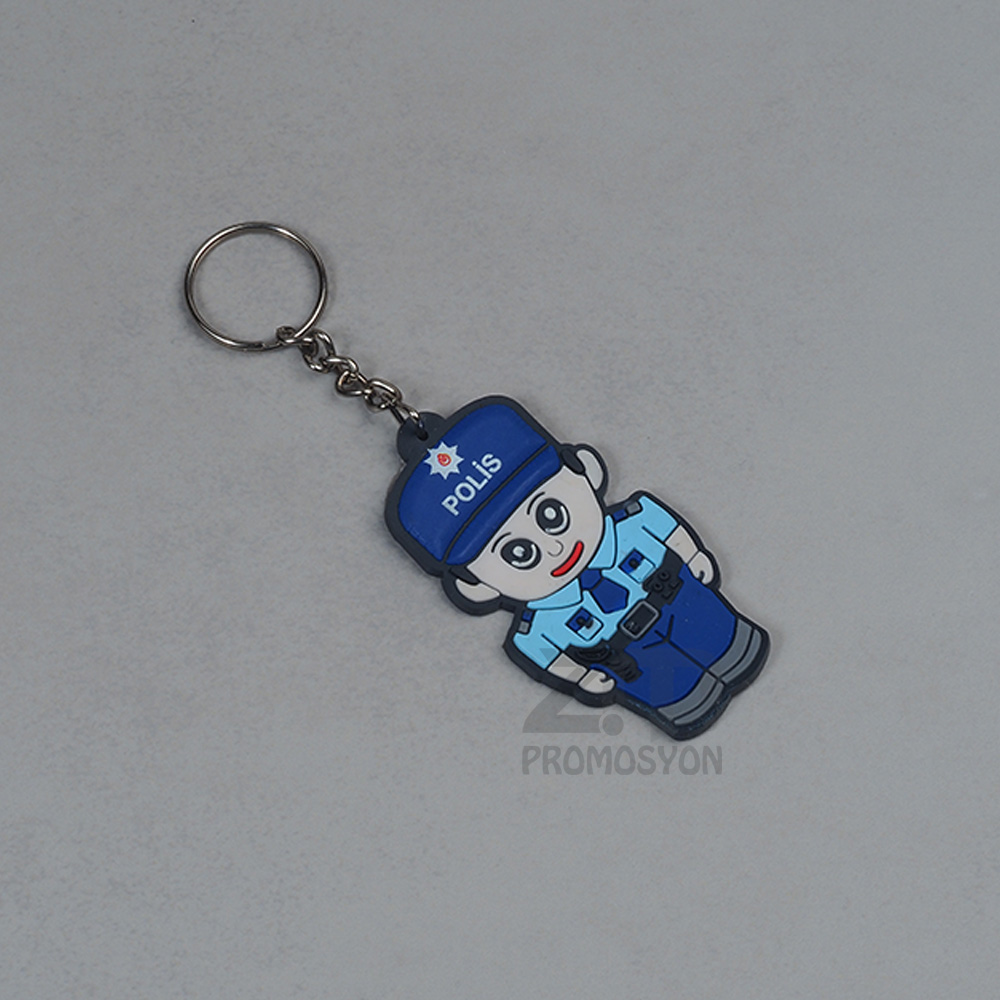 Kauçuk Silikon Anahtarlık 29