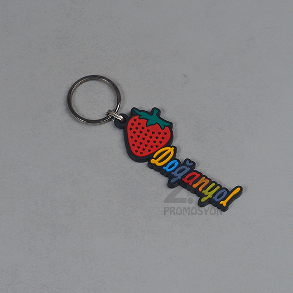 Kauçuk Silikon Anahtarlık 39