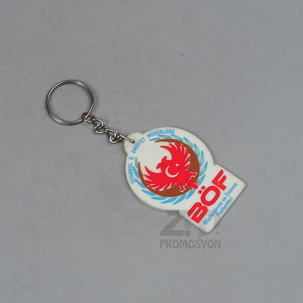 Kauçuk Silikon Anahtarlık 47