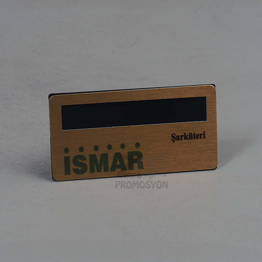 Metal Yaka İsimlik 9